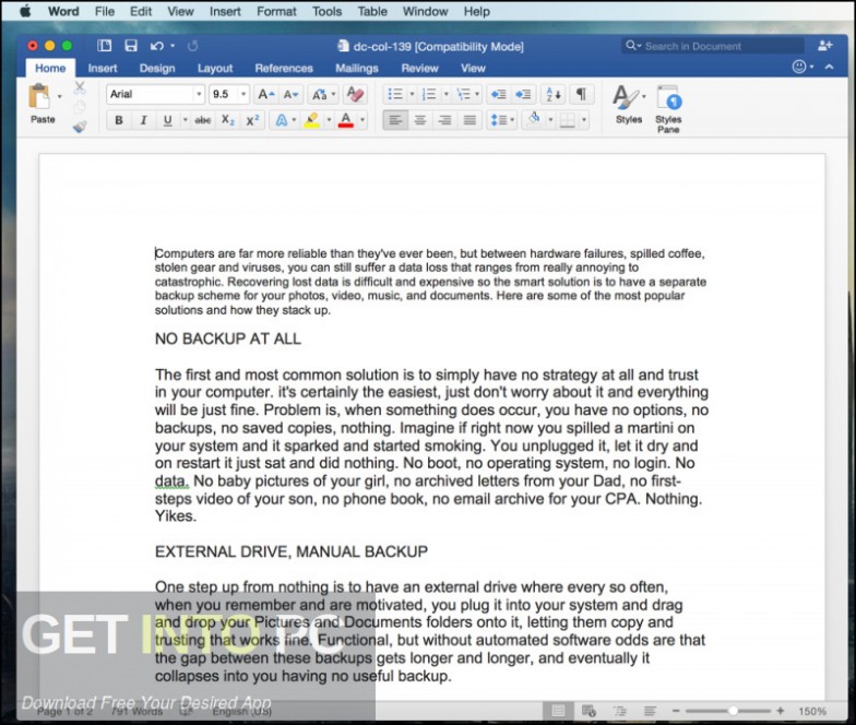 download microsoft word free for mac pro