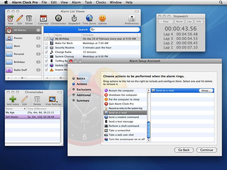 alarm software for mac